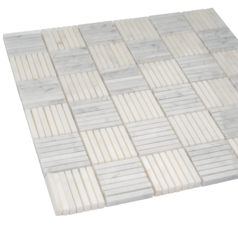 Athens Grid Polished Marble Tile