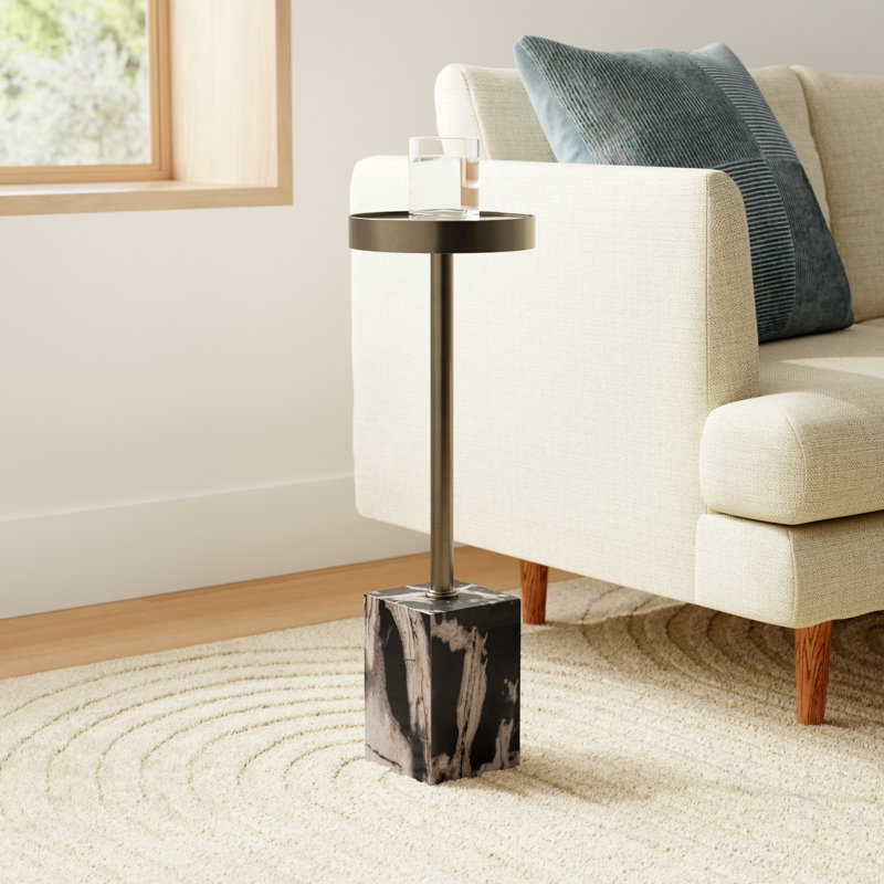 Arwin Stone Top End Table