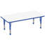 Table rectangulaire d'activités effaçables à sec avec pieds réglables-791962598-765072744-791962595