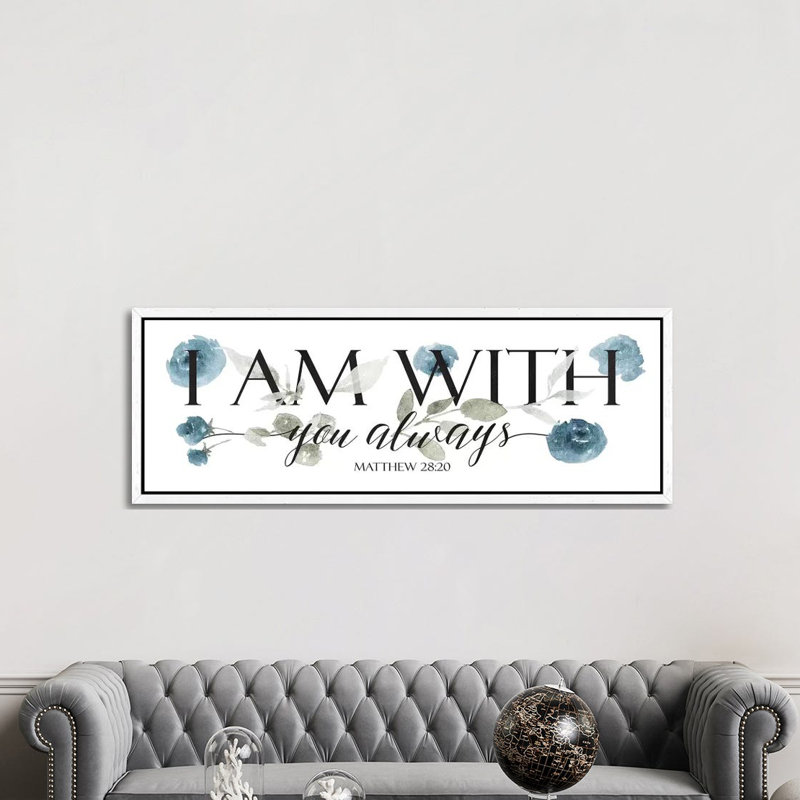 Mlli Villa - Panoramic Print on Canvas, 50.8cm H x 152.4cm W x 3.81cm D, White Floater Framed