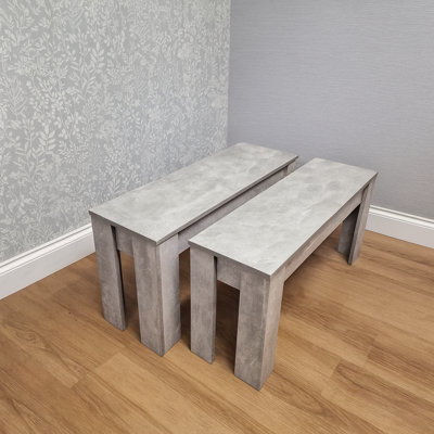 Dining Set of 2 Benches