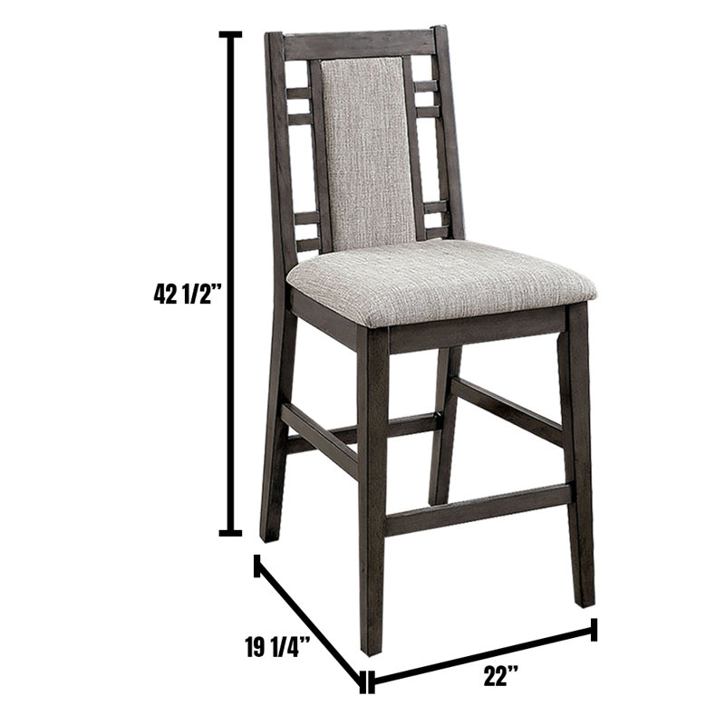 Tabouret de comptoir moderne 25 po Kinser