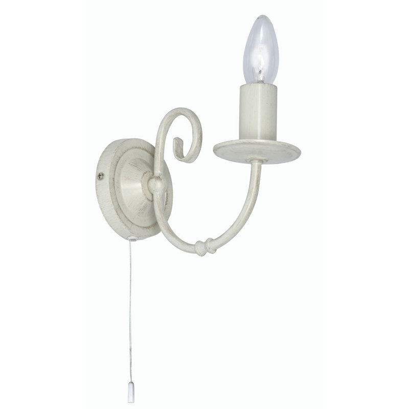 Bonifacio Painted Metal Candle Wall Light