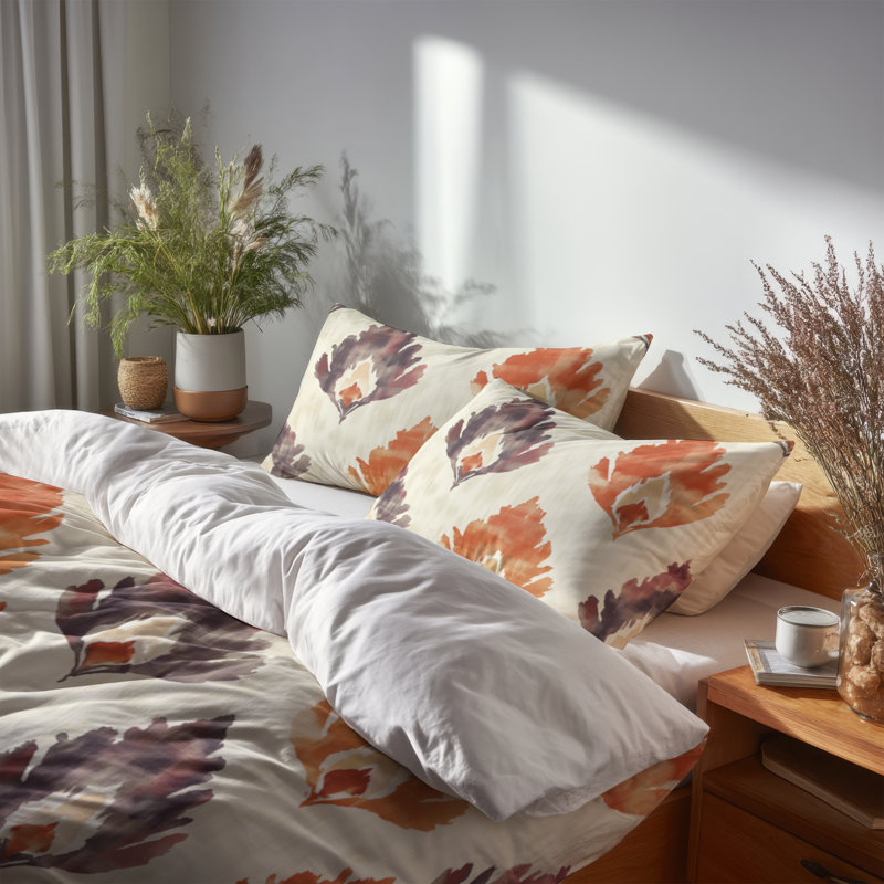 Ensemble de literie 3 pièces Country Farmhouse - Ensemble de housse de couette et coussin décoratif Classic Farmhouse