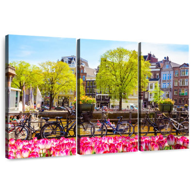 Paysage du pont Sirci Amsterdam