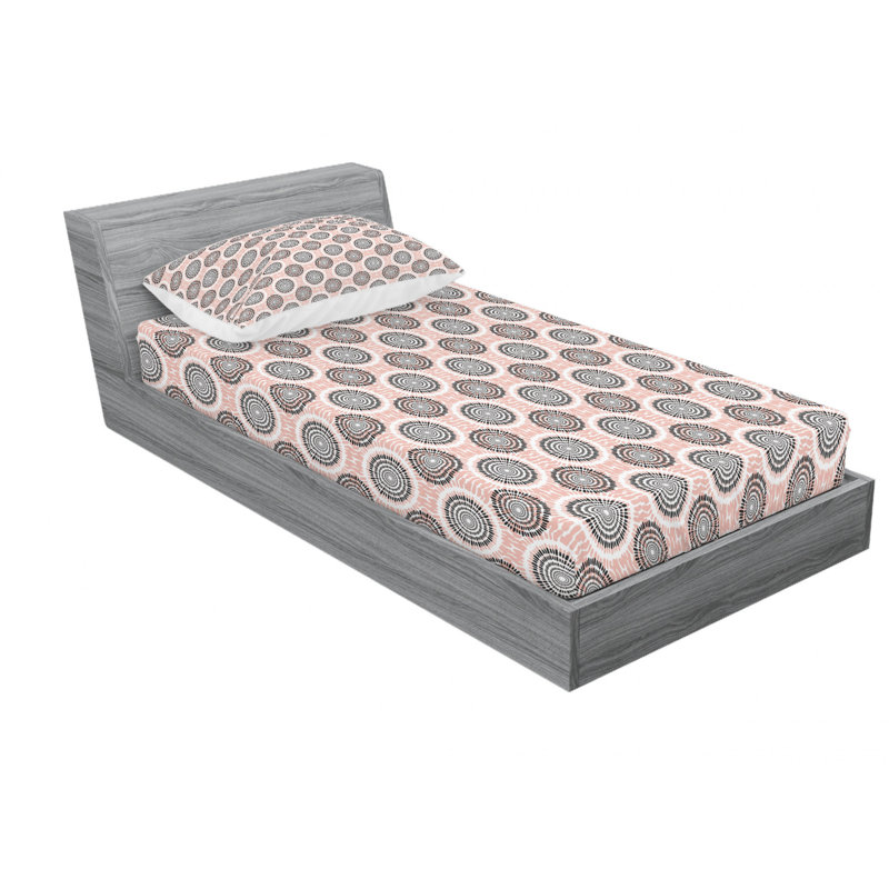 Microfiber Sheet Set, Twin Sheet Set with Fitted Sheet