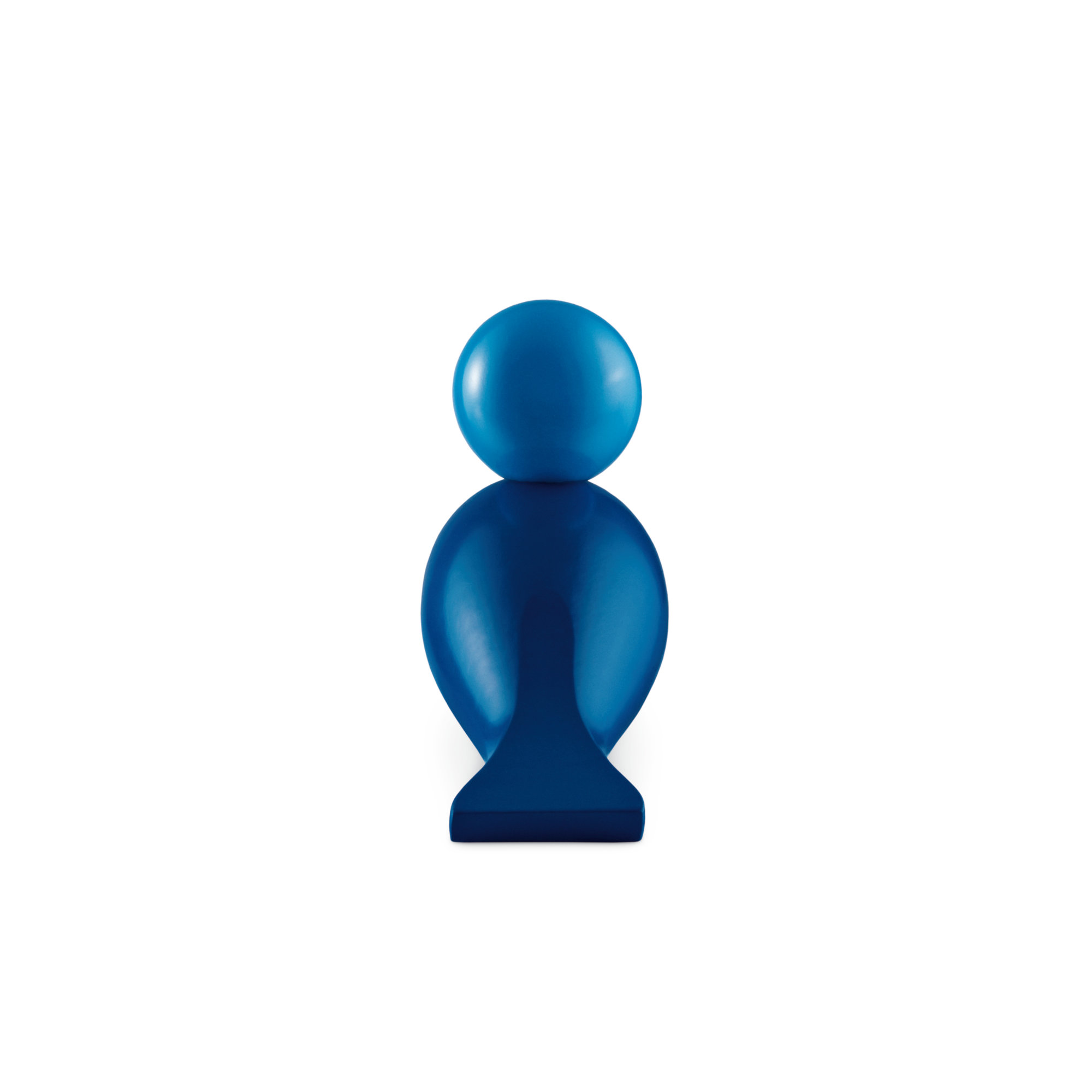 Kay Bojesen Songbird, 1, Blue, 6.1" H x 6.3" W x 3.1" D