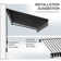 Dakota Fields 350cm W x 250cm D Polyester Cover Motorised Retractable Patio Awning