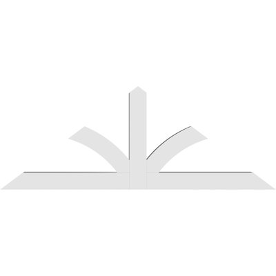 Support pour pignon en PVC de qualité architecturale Richland