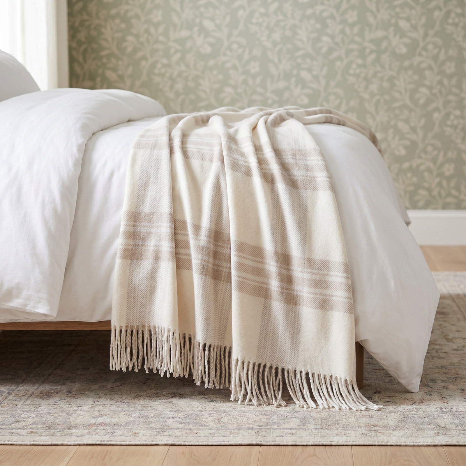 Geneva Cotton Hand Woven Throw Blanket