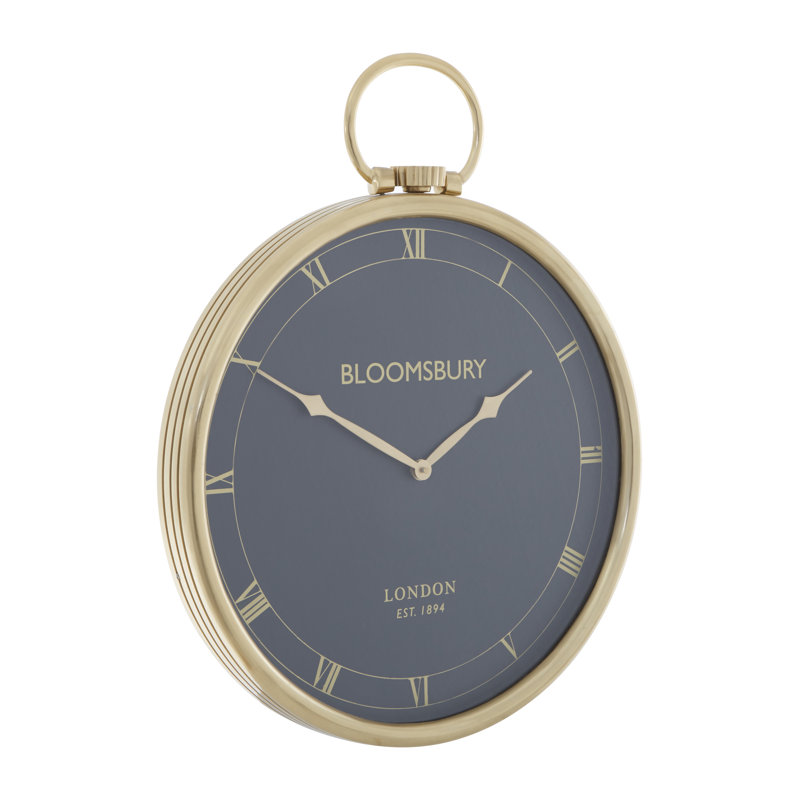 Brookvale Metal Wall Clock