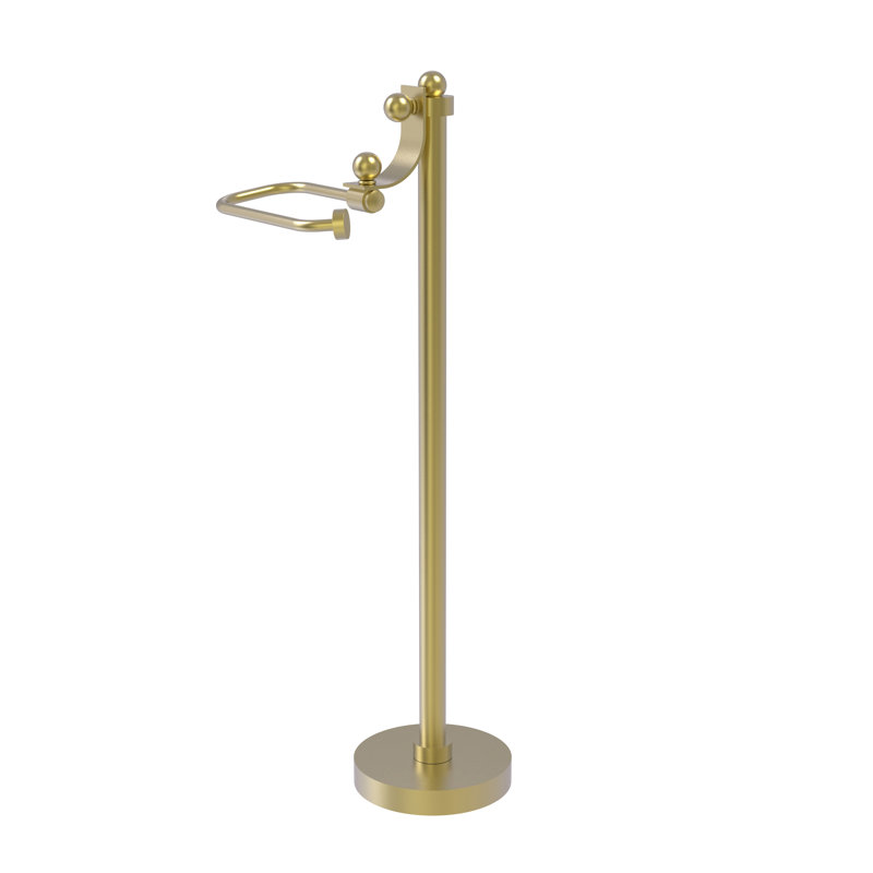 7.9 " Countertop Towel Stand, Satin Brass