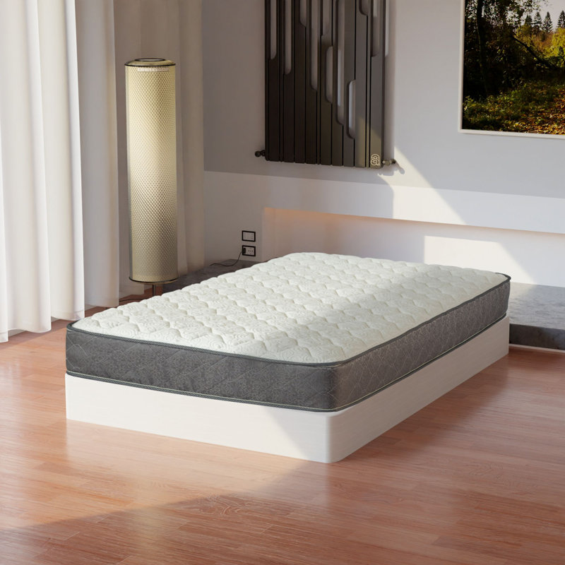 Matelas moelleux à ressorts ensachés 9 pouces avec sommier tapissier, Profil standard (8 po), Grand