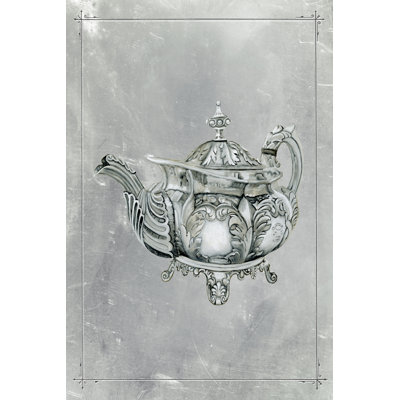 English Silver IV by Naomi McCavitt - Wrapped Canvas Print
