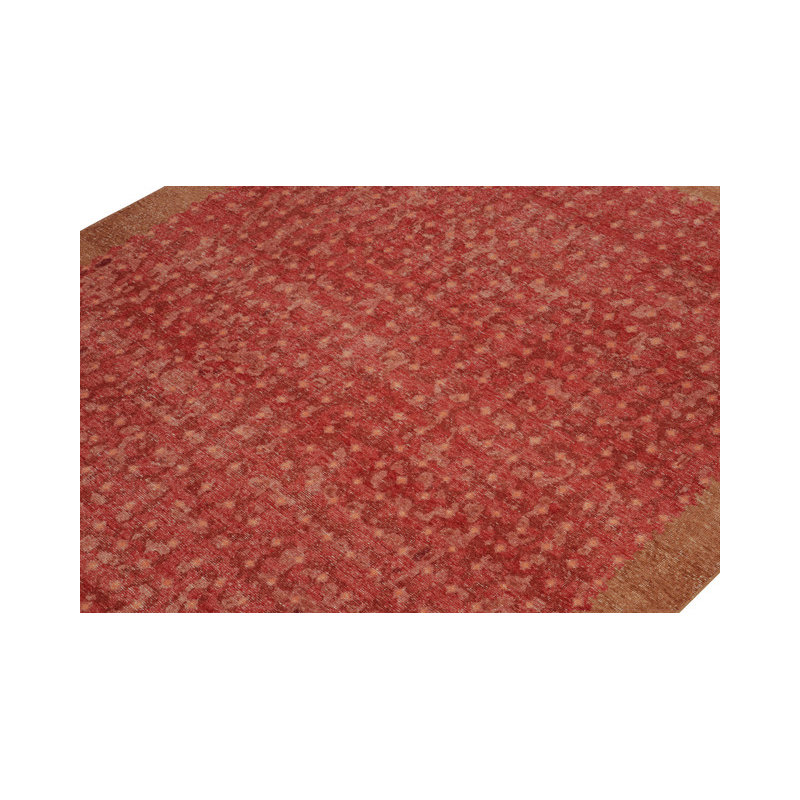 Homage Hand Knotted Wool Geometric Area Rug, Rectangle 9' x 12'