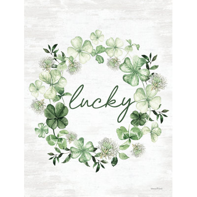 Lucky Wreath by lettered & lined
