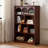 Maroon Solid Wood Display Cases