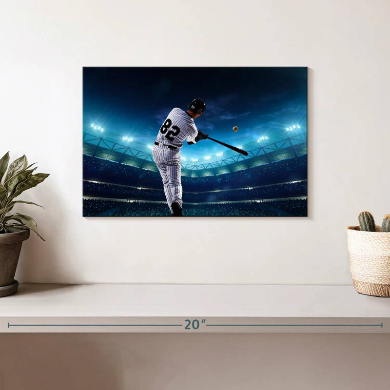 Joueur de baseball professionnel Sireci, H 8 po x l 12 po