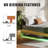 Floating Bed Frame With LED Lights, Metal Bed Frame,  Underbed Storage, No Box Spring Needed-2119709698-2119709699