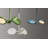 Shine On 3 - Light LED Unique / Statement Pendant-74747865-74747868