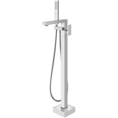 Floor Waterfall Faucet with Diverter
