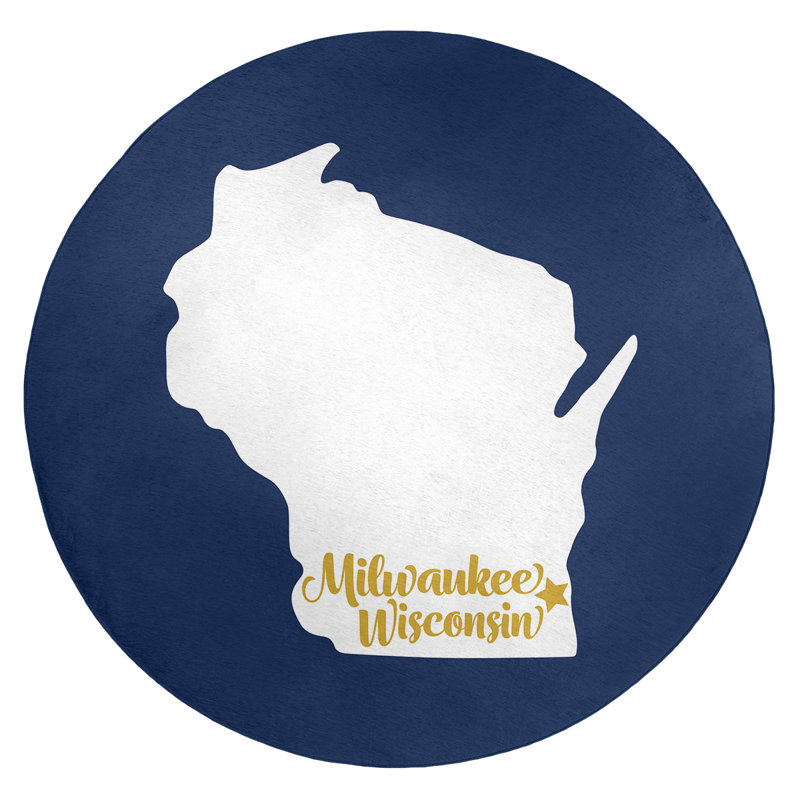 Tapis en poly-chenilles wisconsin sports