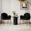 Chaise rembourrée moderne avec accoudoirs et grande assise-502251375