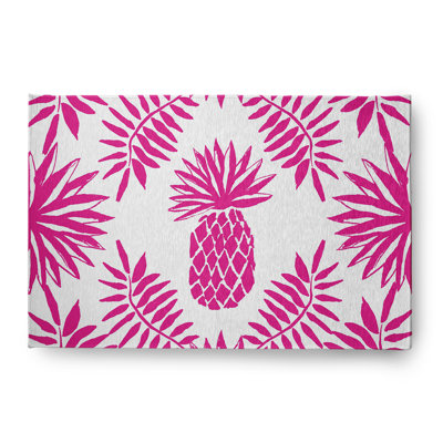 Rosalina Chenille Floral Indoor Rug