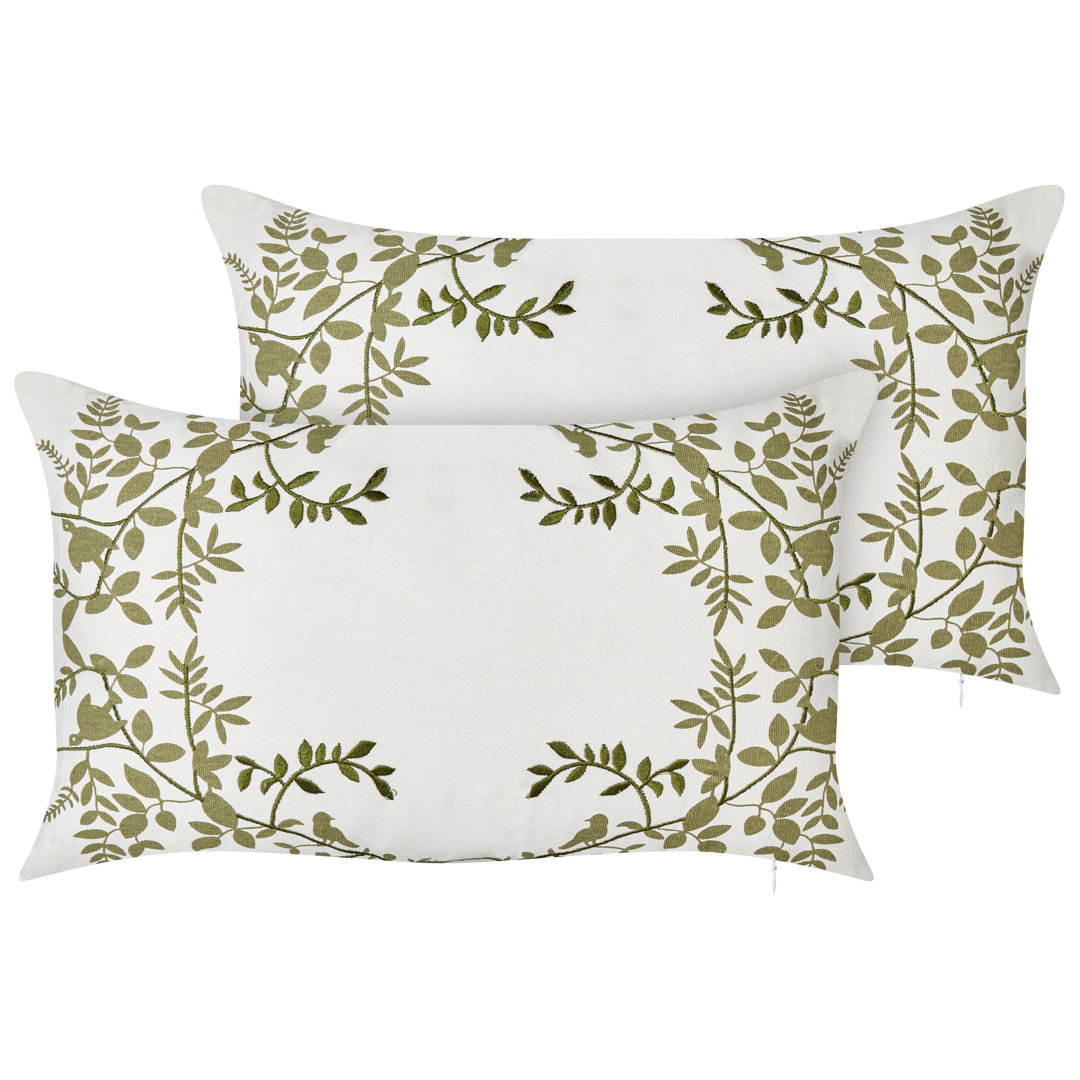 Altura Floral Throw Cushion mit Füllung