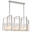 Luminaire suspendu linéaire à 8 lumières pour îlot de cuisine Arc-81118373