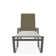 Holna Outdoor Rust-Resistant Metal Chaise Lounge