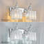 Modern Crystal Bathroom Vanity Light Fixture With K9 Crystal Shades For Over Mirror Installation-1449767490