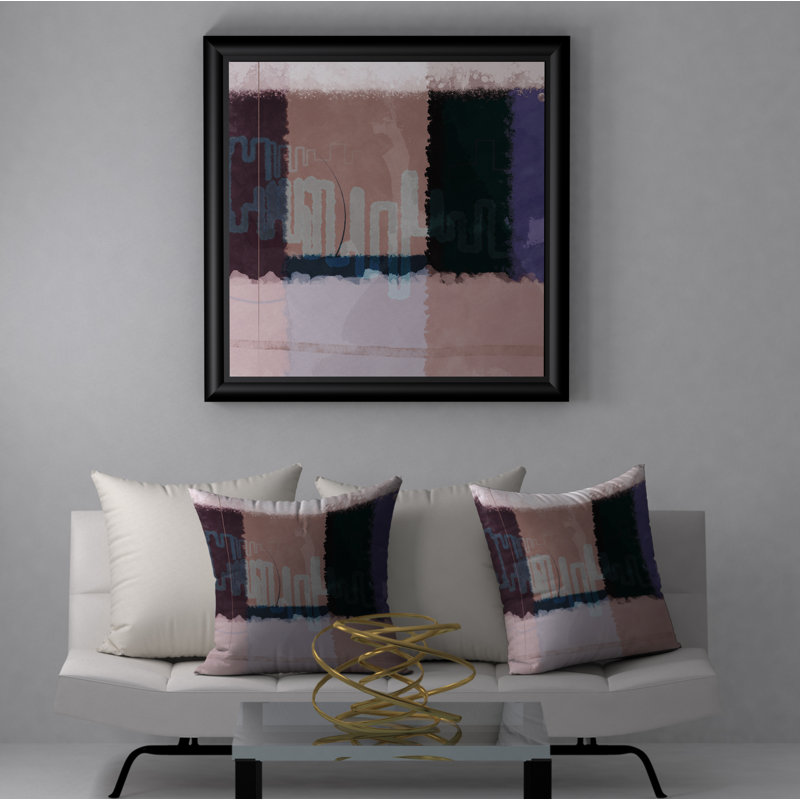 Housse de coussin carrée/insert, 24" X 24"