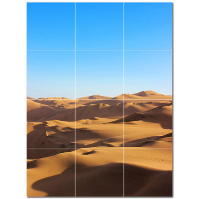8'' x 8'' Satin Ceramic Decorative Mural