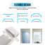 Natrice Natural 7.62cm Curtain Track/Rail-1919940716