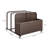 Poolside Float Storage Organizer, Outdoor Wicker Rattan Pool Float Holder Storage Rack For Basket Box Patio Pool Storage Caddy With Rolling Wheels For Pool Toy Noodles Equipment Accessroies Espresso