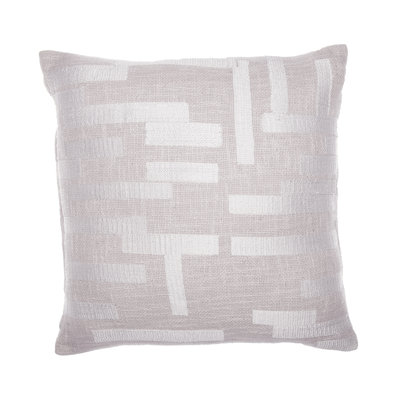 Embroidered Throw Pillow