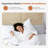Bed Wedge Pillow with Headboard