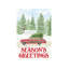 Sleigh Bells Ring - Seasons Greetings by Tara Reed - Wrapped Canvas Print-351813451