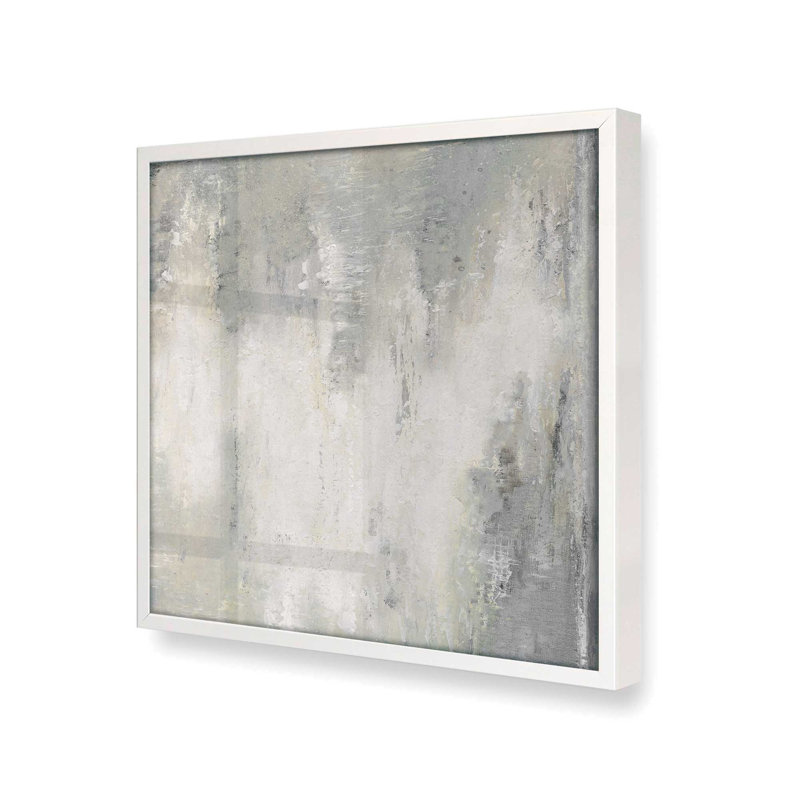 Mineral Moods v1 Print, 17.5" H x 17.5" W x 1.25" D, Opaque White Single Picture Framed Paper