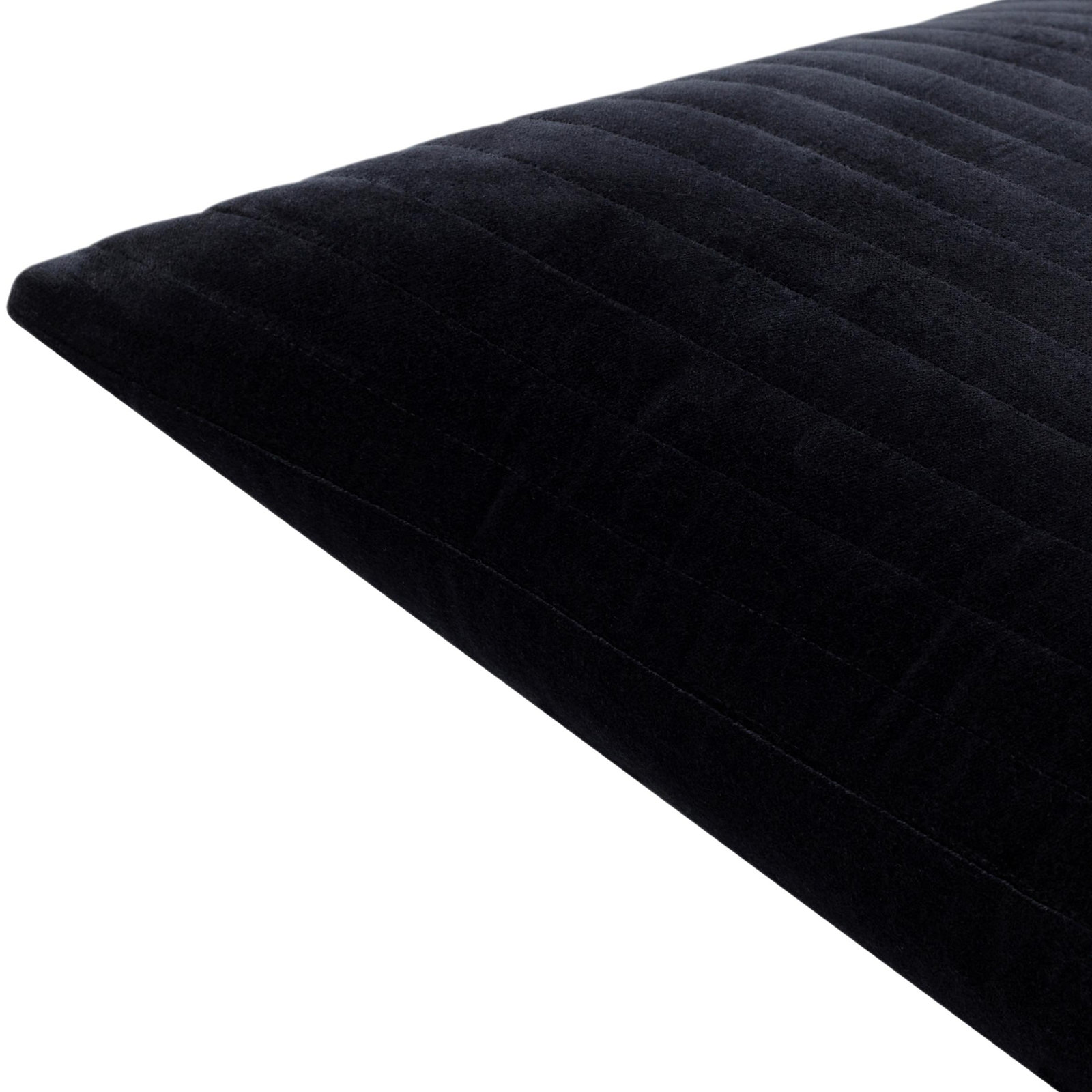 Beirne Pillow Cover & Insert, 18" x 18", Dark Brown, Polyester/Polyfill