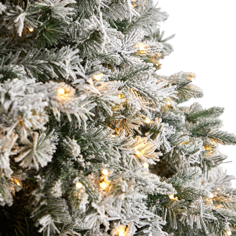 Lighted Artificial Christmas Tree, 4' H