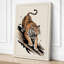 Stalking Tiger Japandi - Wrapped Canvas-111143808-111143814