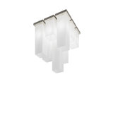 Tubes Ceiling Lamp 9 White Glossy Matt Nickel E26 Ul