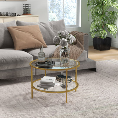 Table d'appoint avec rangement HOMcom