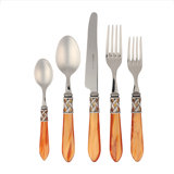 Aladdin 5 - Piece Stainless Steel Flatware Set - Service for 1