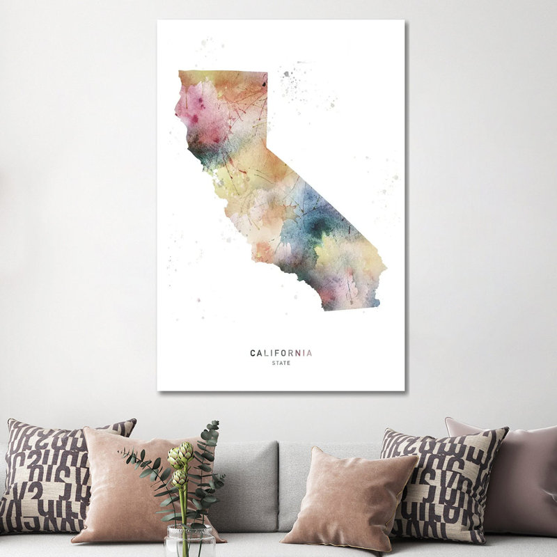 California State - Wrapped Canvas Painting, 66.04 cm H x 45.72 cm W
