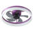 Frauly 19.7 Inch Led Enclosed Low Profile Ceiling Fan With Light-1215560142-1222760577