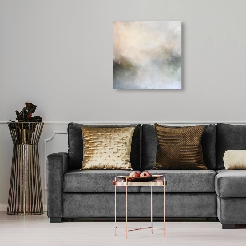 Blurred Realities Canvas Abstract Print by Oliver Gal, Black Frame, 12 x 12, 16"H x 16"W, Canvas Unframed