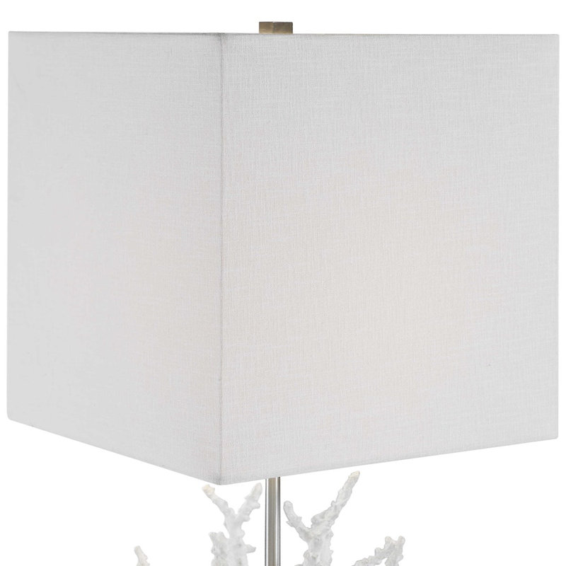 Lampe de table 29 po corail Scherer